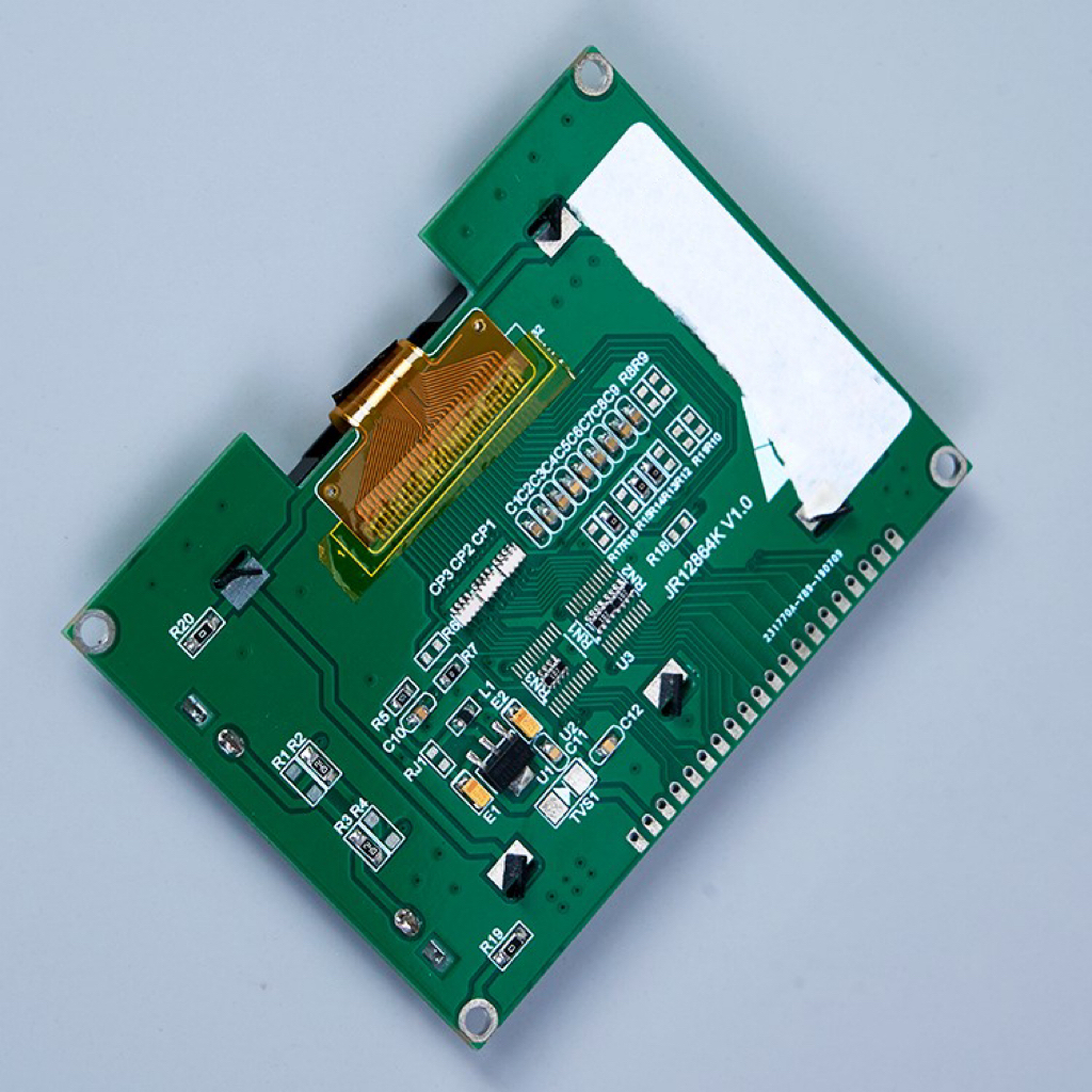 适用于工业控制的 128x64 高分辨率图形 LCD