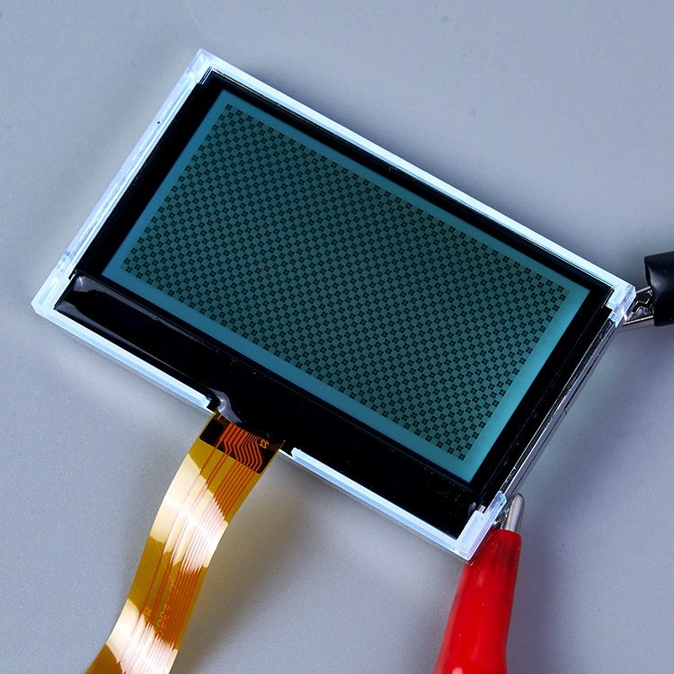 适用于汽车的长寿命 128x64 FSTN LCD