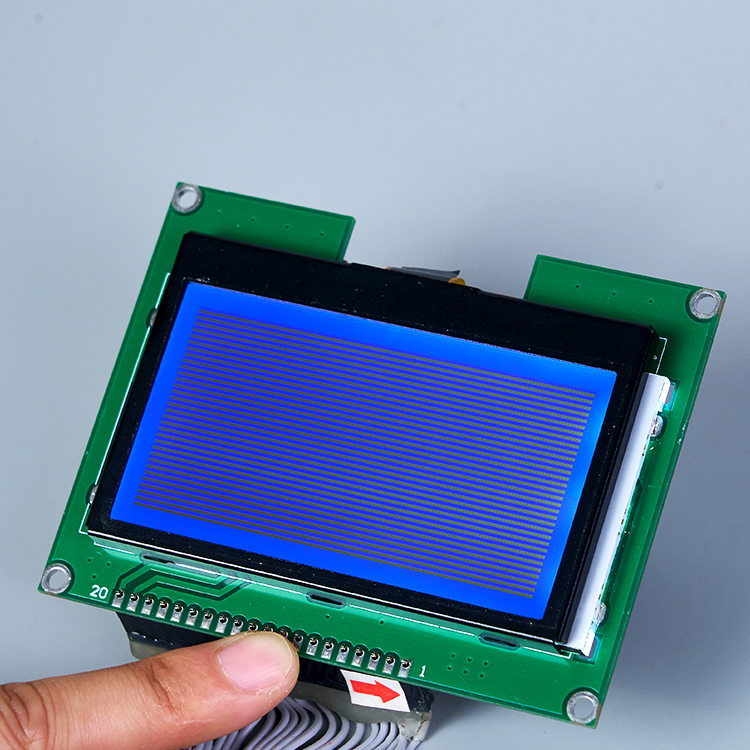 适用于工业控制的 128x64 高分辨率图形 LCD