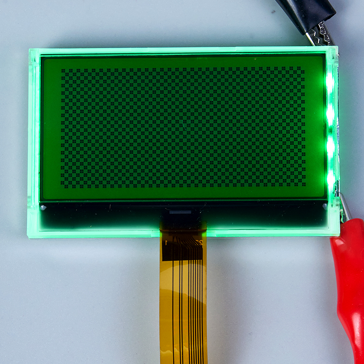 适用于智能家居的定制 128x64 STN 正向 LCD